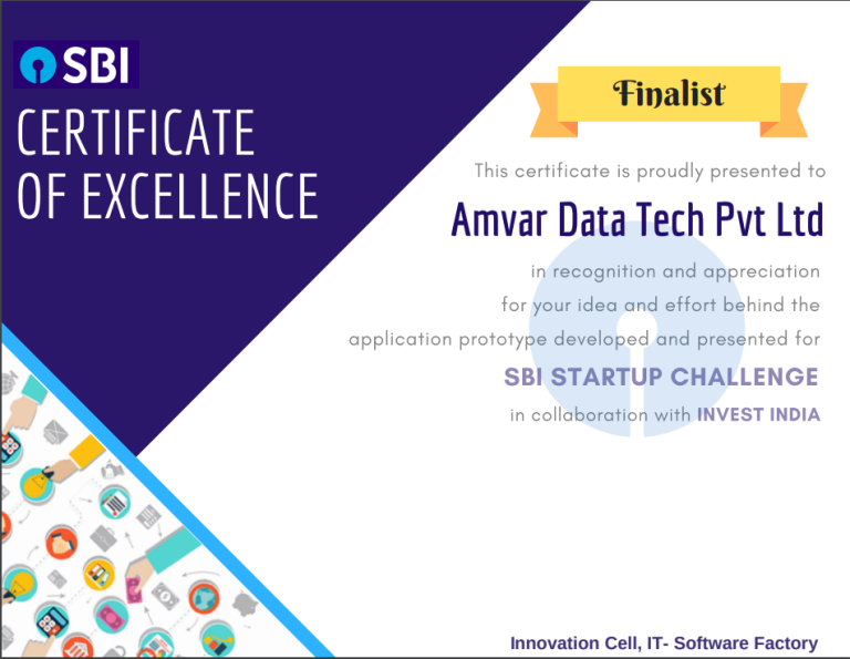 SBI certificate